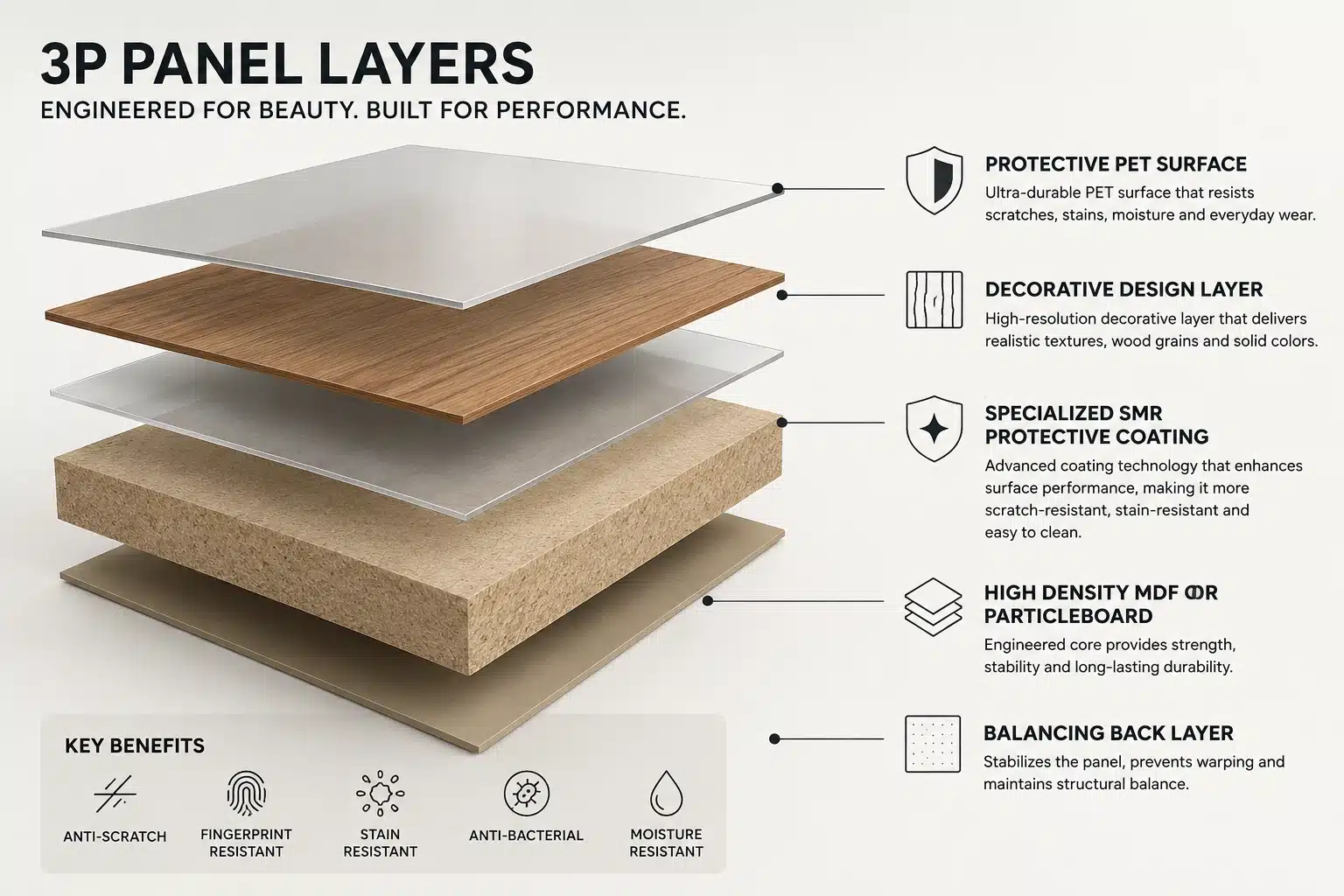 3p Panels for kitchen cabinets