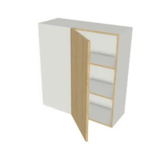 24"x30" Shaker, Alabaster,, Blind Corner Wall Cabinet, Kitchen Cabinet