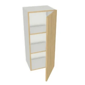 15"x36" Shaker, Alabaster, Wall Cabinet - 1 Door - Kitchen Cabinet