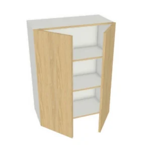 24"x36" Shaker, Alabaster, Wall Cabinet - 2 Door- Kitchen Cabinet