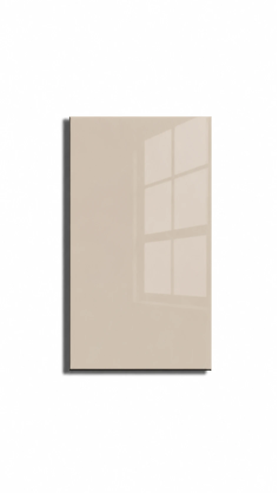 High Gloss Cashmere Kitchen Cabinet Slab Door