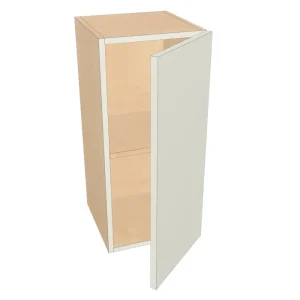 15"x27" Beveled Shaker Wall Cabinet - 1 Door - Simply White | Assembled